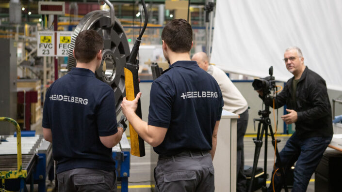 Im Tempel der Druckindustrie